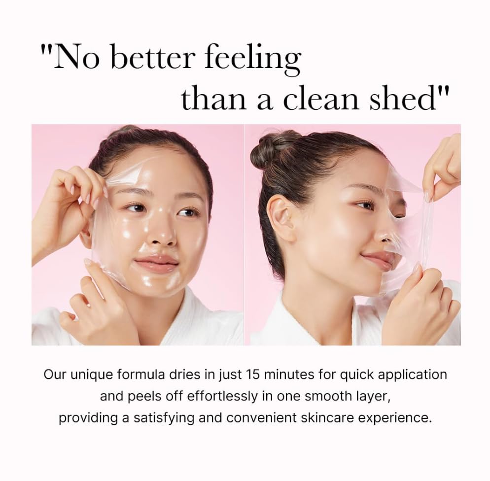 Medicube Collagen Overnight Wrapping Peel Off Facial Mask Pack - Elasticity & Hydration Care, Reduces Sagging & Dullness - Hydrolyzed Collagen For Glowing Skin - Korean Skin Care, 2.53 fl.oz - Dermalove